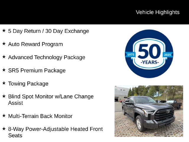 Used 2023 Toyota Tundra SR5 w/ SR5 Premium Package AWD/4WD image 5