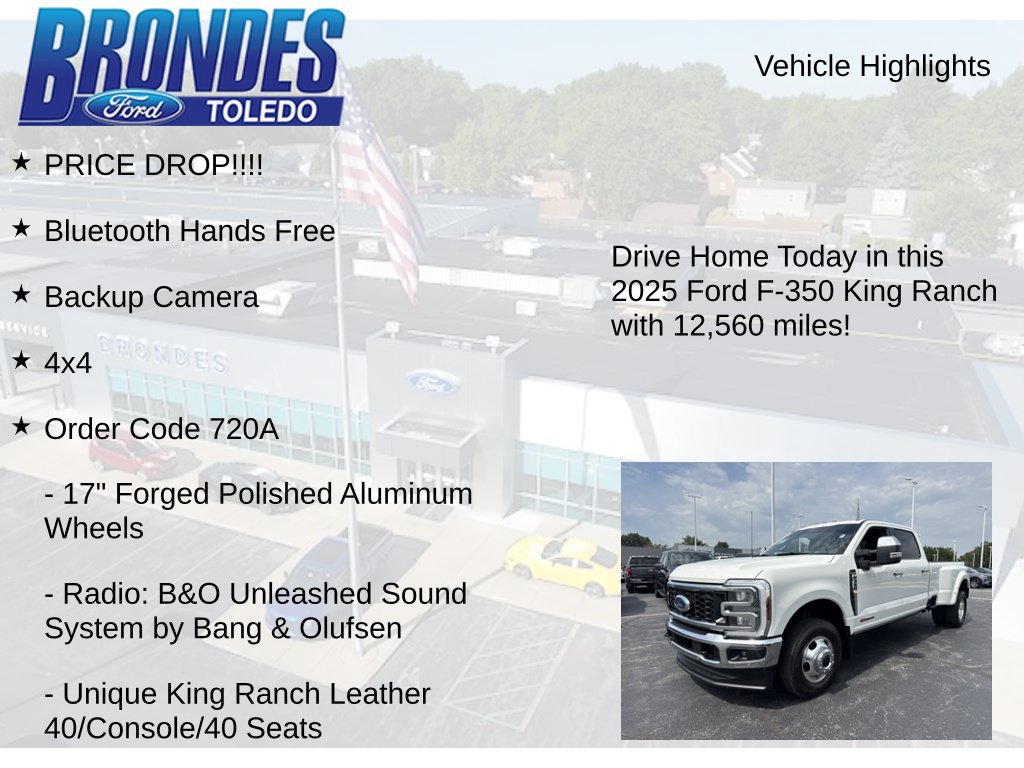 Used 2025 Ford F350 King Ranch w/ Chrome Package AWD/4WD image 5