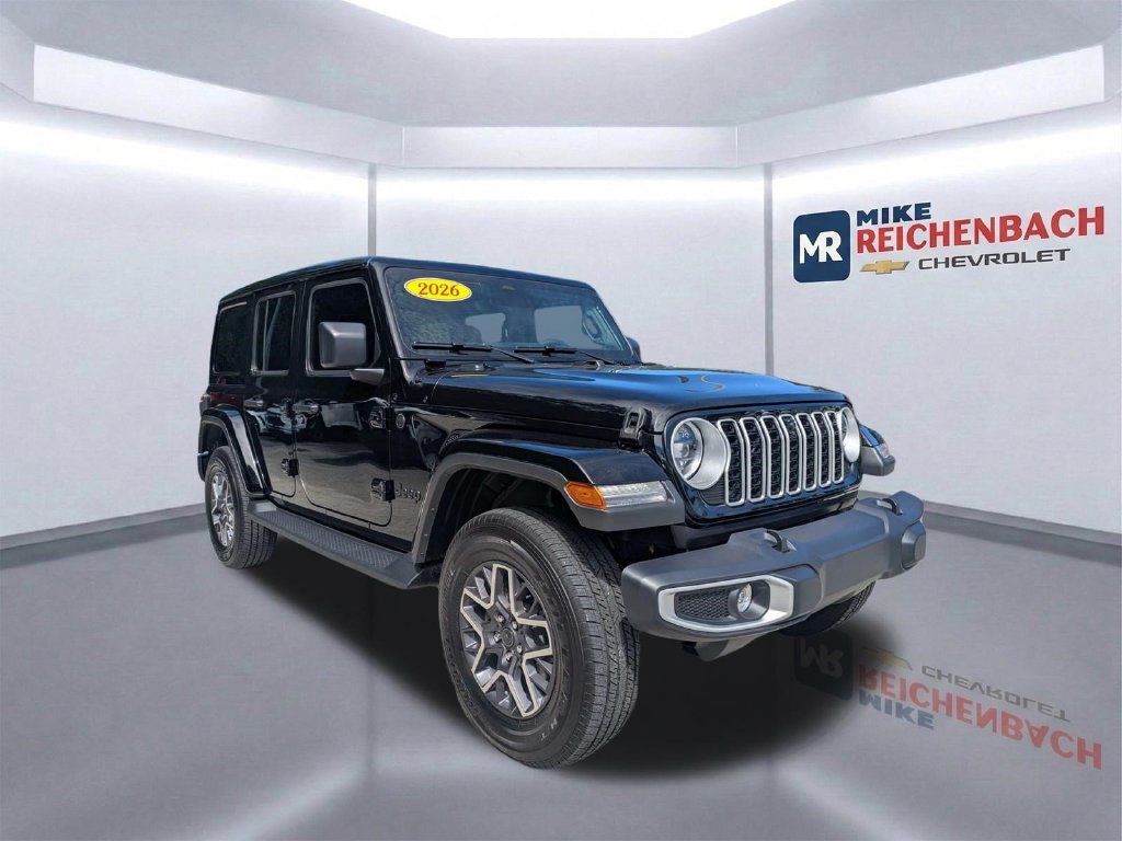 Used 2026 Jeep Wrangler Unlimited Sahara AWD/4WD image 1