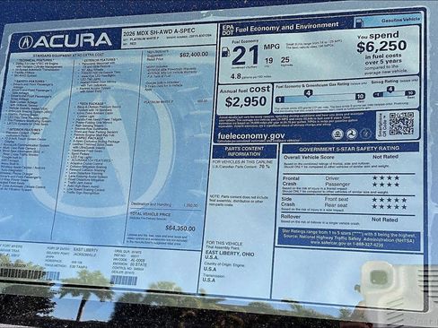 New 2026 Acura MDX w/Technology Package image 22