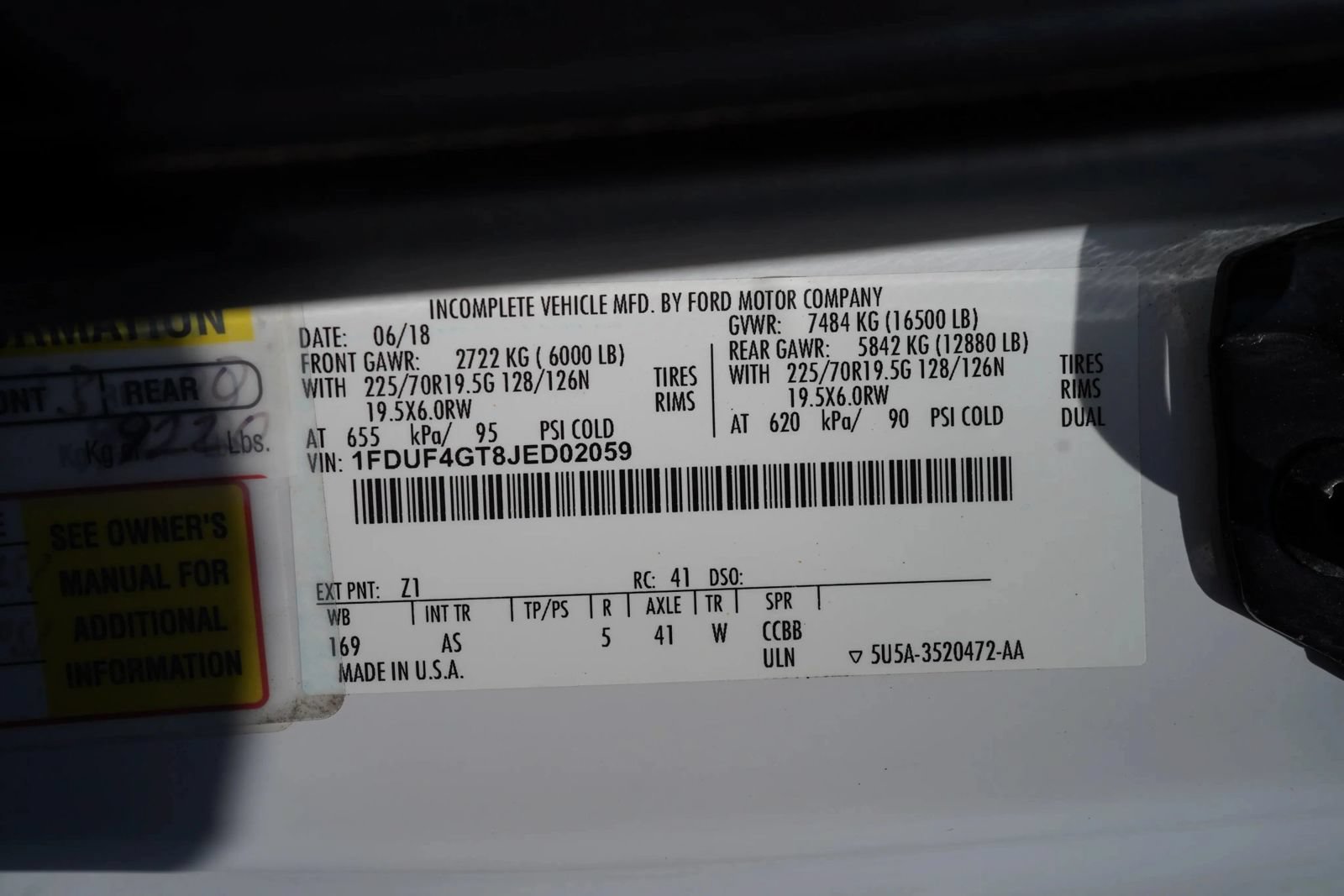 Used 2018 Ford F450 XL w/ Power Equipment Group RWD image 31