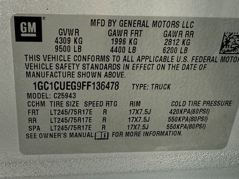 Used 2015 Chevrolet Silverado 2500 W/T image 23