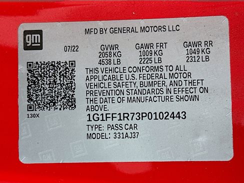 Used 2023 Chevrolet Camaro SS image 12