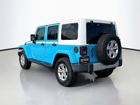 Used 2017 Jeep Wrangler Unlimited Sahara w/ Quick Order Package 24E Chief AWD/4WD image 3
