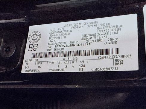 Used 2024 Ford F150 XLT w/ Tow/Haul Package image 18