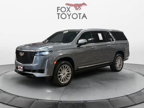 Used 2021 Cadillac Escalade ESV Premium Luxury w/ Driver Assist Tech Package AWD/4WD image 1