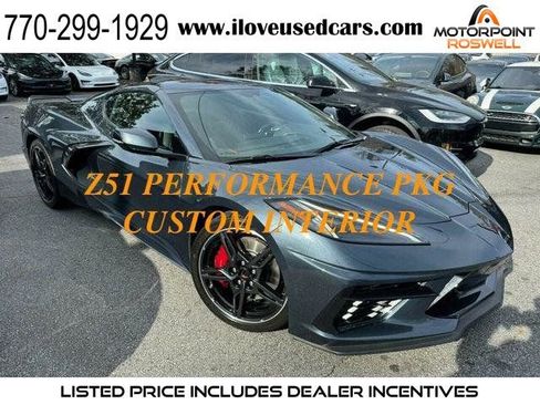 Used 2021 Chevrolet Corvette Stingray Premium Cpe w/ Z51 Performance Package image 1