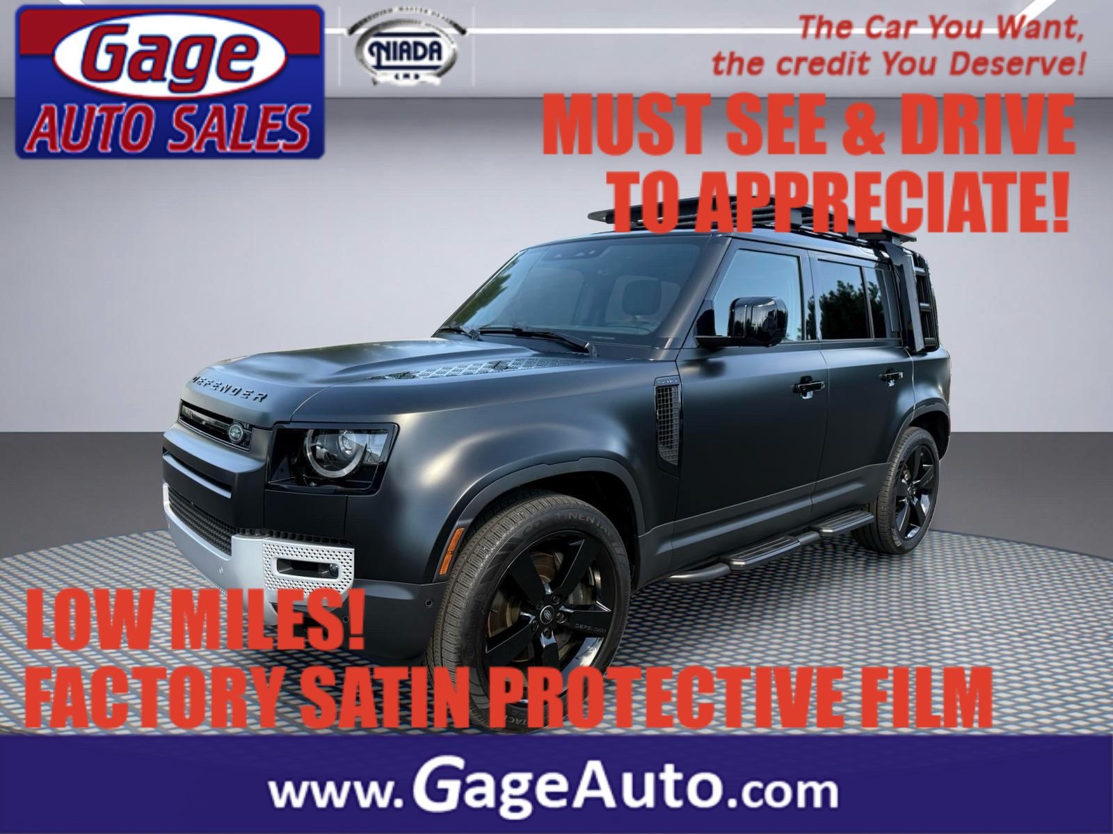 Used 2024 Land Rover Defender 110 S AWD/4WD image 1