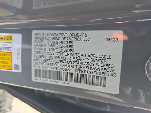 Used 2023 Honda Accord Sport image 35