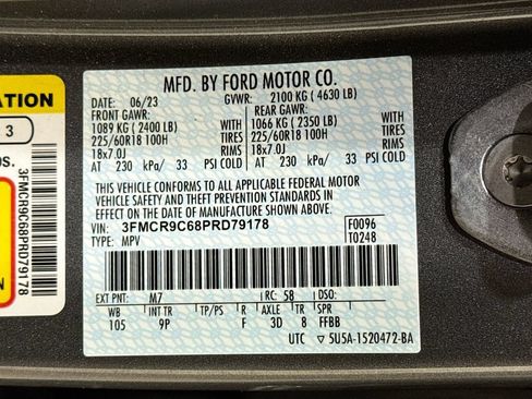 Used 2023 Ford Bronco Sport Outer Banks w/ Tech Package AWD/4WD image 38
