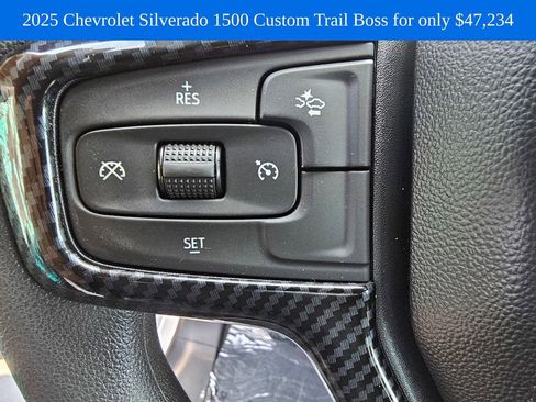 Used 2025 Chevrolet Silverado 1500 Custom Trail Boss w/ LPO, Dark Essentials Package AWD/4WD image 20