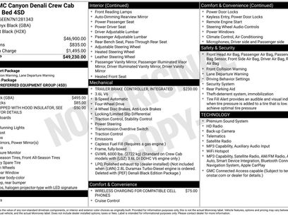 Used 2022 GMC Canyon Denali