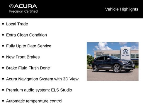 Certified 2020 Acura RDX w/ Advance Package AWD/4WD image 5