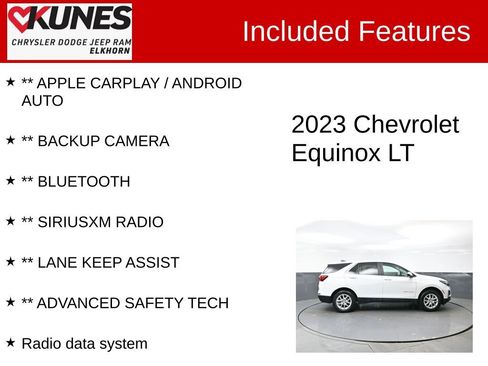 Used 2023 Chevrolet Equinox LT image 2
