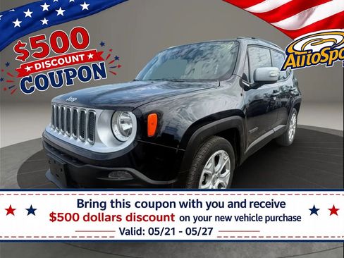 Used 2018 Jeep Renegade Limited FWD image 1