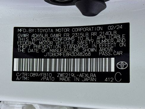 Certified 2024 Toyota Corolla LE w/ LE Convenience Package FWD image 32