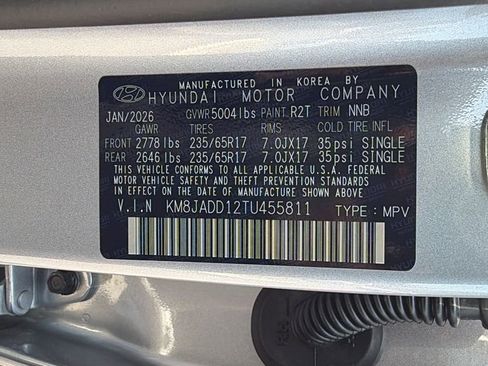 New 2026 Hyundai Tucson Blue SE AWD/4WD image 33