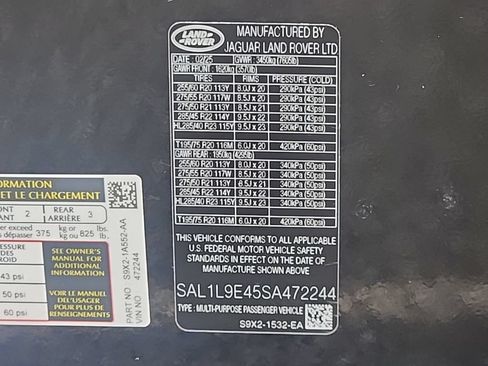 Certified 2025 Land Rover Range Rover Sport Dynamic SE AWD/4WD image 30