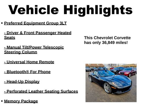 Used 2010 Chevrolet Corvette Convertible w/ Preferred Equipment Group image 30