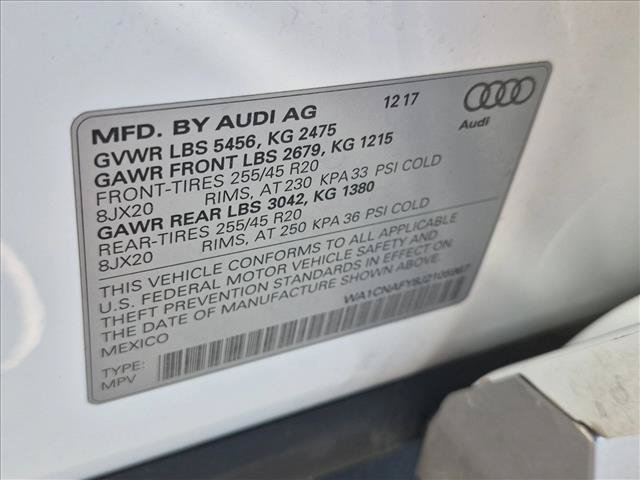 Used 2018 Audi Q5 Prestige AWD/4WD image 24