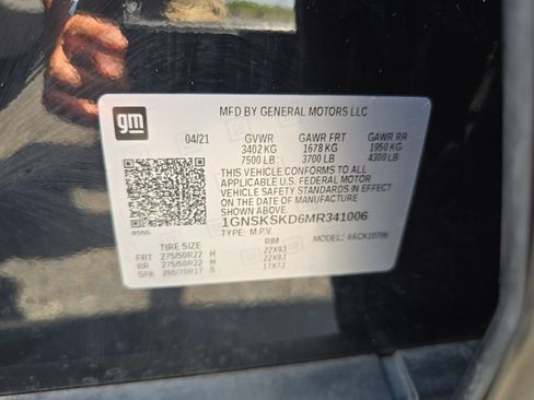 Used 2021 Chevrolet Tahoe Premier AWD/4WD image 32