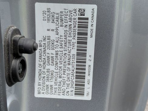 Used 2020 Honda Civic Si image 34