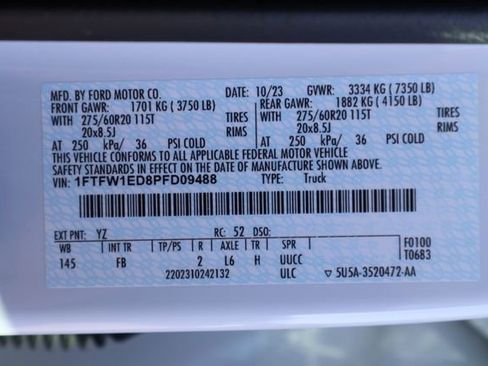 Used 2023 Ford F150 XLT w/ Equipment Group 302A High image 38