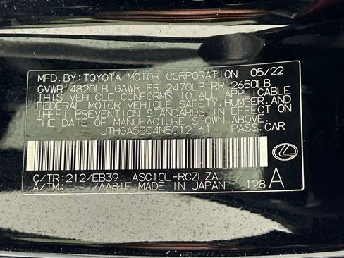 Used 2022 Lexus RC 300 F Sport w/ Navigation Package image 37