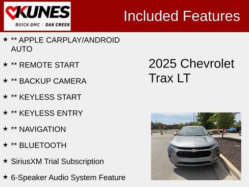 Used 2025 Chevrolet Trax LT FWD image 2