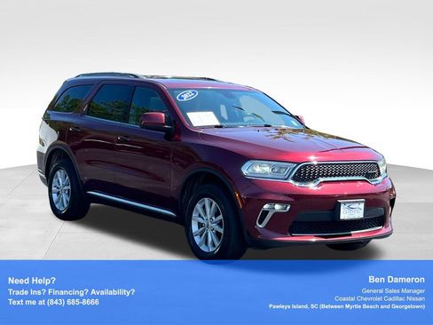 Used 2022 Dodge Durango SXT w/ Trailer Tow Group IV AWD/4WD image 3