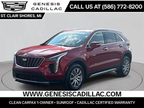 Certified 2023 Cadillac XT4 Premium Luxury w/ Cold Weather Package AWD/4WD image 1