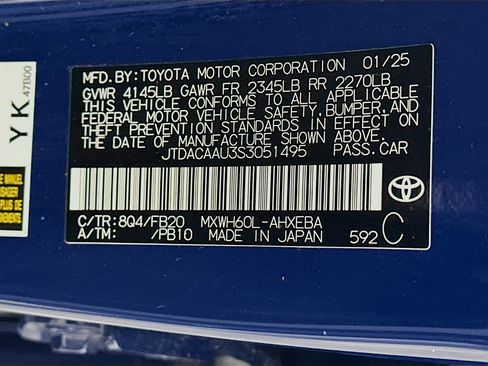 Used 2025 Toyota Prius LE image 12