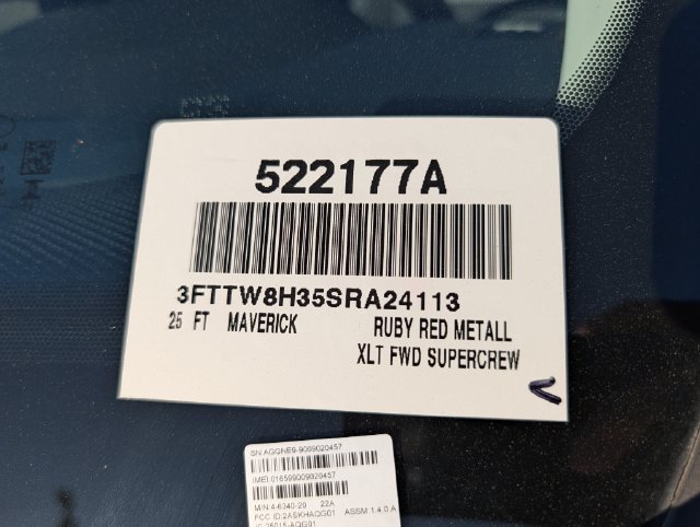 Used 2025 Ford Maverick XLT w/ XLT Luxury Package FWD image 33