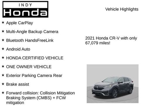 Used 2021 Honda CR-V EX-L image 7