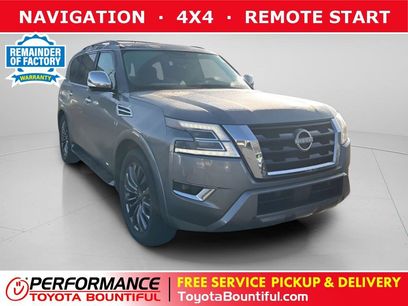 Used 2022 Nissan Armada Platinum w/ Captain's Chairs Package