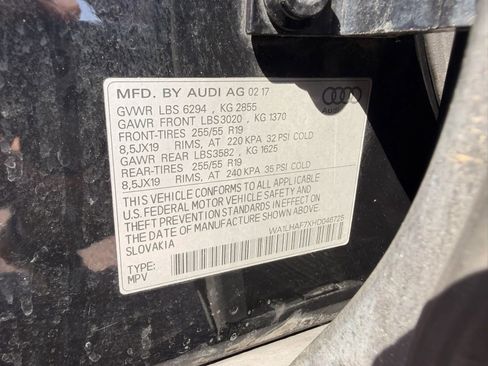 Used 2017 Audi Q7 2.0T Premium Plus w/ Premium Plus Package AWD/4WD image 57