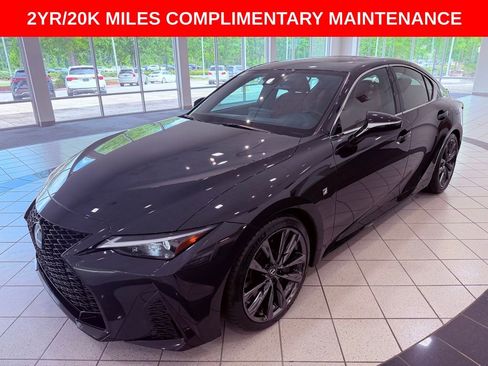 Certified 2024 Lexus IS 350 F Sport w/ Navigation Package RWD image 3