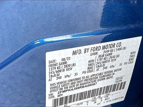 Certified 2024 Ford Edge SEL w/ Convenience Package image 32