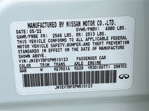 Used 2023 INFINITI Q50 Luxe w/ Cargo Package image 33