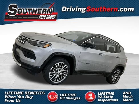 Used 2023 Jeep Compass Limited w/ Elite Group AWD/4WD image 1