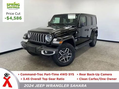 Used 2024 Jeep Wrangler Sahara image 1