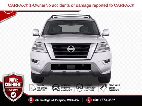 Used 2022 Nissan Armada Platinum w/ Captain's Chairs Package RWD image 10