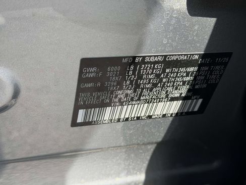 Used 2026 Subaru Ascent Premium AWD/4WD image 27