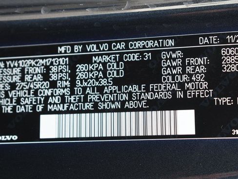 Used 2021 Volvo XC90 T5 Momentum w/ Advanced Package image 35