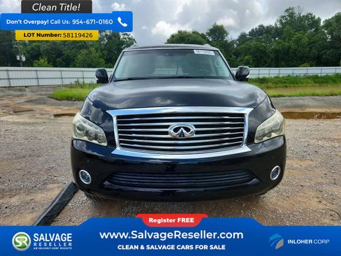 Used 2012 INFINITI QX56 2WD w/ Theater Pkg image 7
