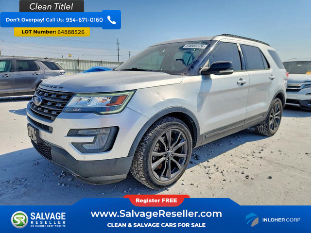 Used 2017 Ford Explorer XLT w/ Equipment Group 202A FWD image 1