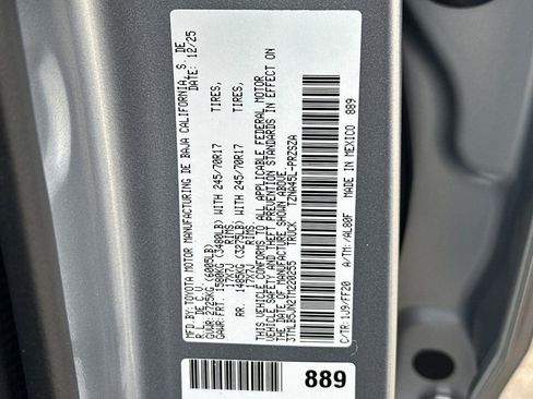 New 2026 Toyota Tacoma SR5 AWD/4WD image 33