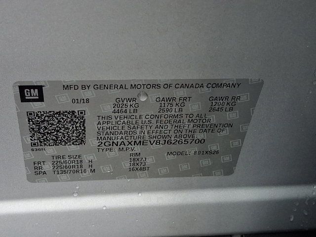 Used 2018 Chevrolet Equinox Premier FWD image 27