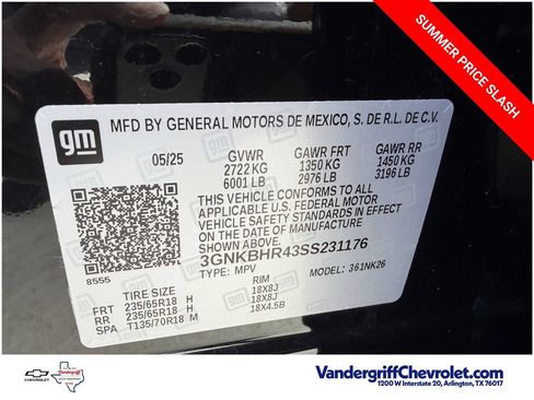Certified 2025 Chevrolet Blazer LT AWD/4WD image 30