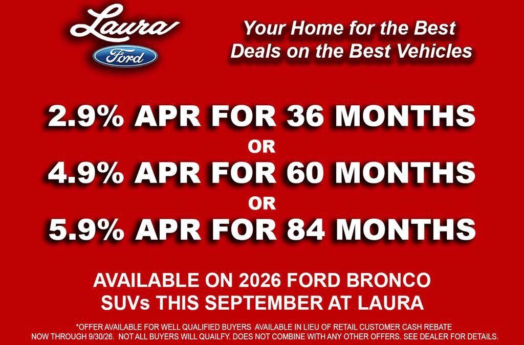 New 2026 Ford Bronco Big Bend w/ Black Diamond Package AWD/4WD image 5